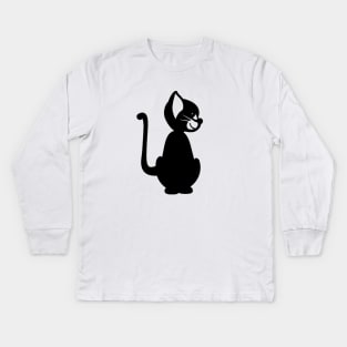 le chat Kids Long Sleeve T-Shirt